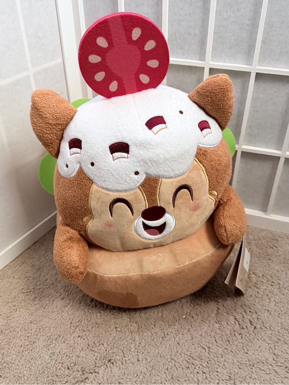 Disney Munchlings Brown & White Dessert Animal Plush